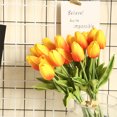 thumbnail image 4 of Bearachild Mini flor artificial, lirio único, tulipán, flor monarca, flor falsa de PU, decoración para el hogar y la Oficina, decoración para Flores artificiales naranja Bearachild HA6563-02B, 4 of 6