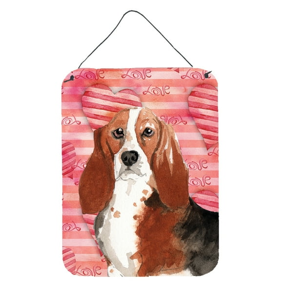 Love a Basset Hound Wall or Door Hanging Prints