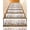 Purple, variant on Pastoral Spring Floral Stair Treads for Wooden Steps Indoor Runner Rug Carpet, Rustic Summer Flower Botanical 7 Pieces Peel and Stick Staircase Step Treads Covers Washable Throw Door Mats, 30"x8"