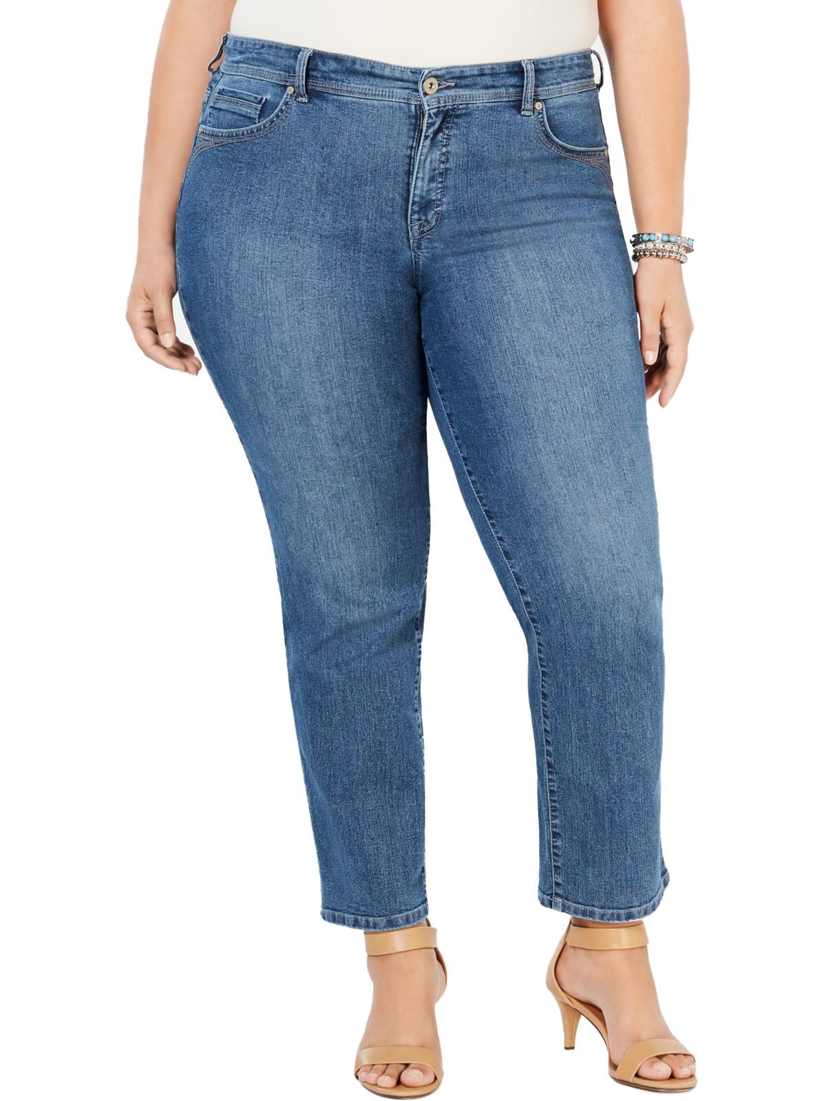 Style \u0026 Co. Womens Plus Petite Denim 
