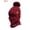 Red, variant on Womens Beanie Hat Winter Hat Scarf Mask Set Ladies Warm Earmuff Hat Cable Knitted Pom Pom Hats "Red"