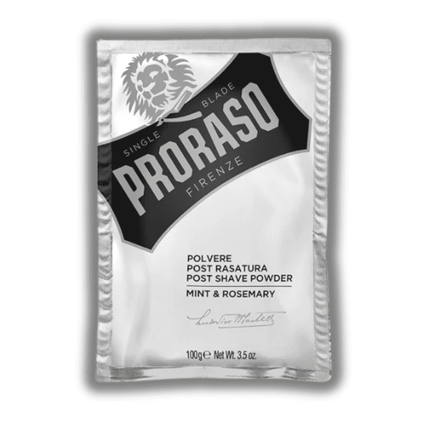Polvo para después del afeitado Proraso Mint & Rosemary para pieles sensibles