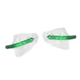 thumbnail image 5 of jiaping 2x Handlebar Wind Deflector Universal Windshield Motorbike Hand Protector Shield Clear and Green, 5 of 9
