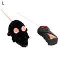thumbnail image 2 of Flmtop Pet Cats Kitten Funny Wireless Remote Control False Mouse Plush Doll Playing Toy Black, 2 of 9