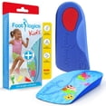 thumbnail image 1 of Plantillas ortopédicas para zapatos Footlogics Fun Kids con soporte para el arco, 1 of 8