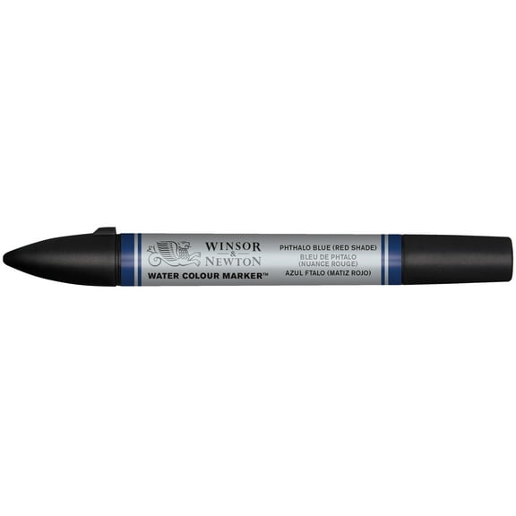 Winsor & Newton Watercolor Marker, Phthalocyanine Blue Red Shade