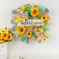 thumbnail image 7 of Uanit Bee Day Silk Scarf Garland Pendant Festival Home Wreath Decoration, 7 of 7