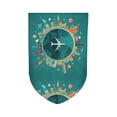 thumbnail image 5 of Wukai Around The Planet Print Garden Flag 12.5x18 Inch Double Sided Sun-resistant Rain-resistant, Wrinkle-resistant Colorfast(Only Flag), 5 of 7