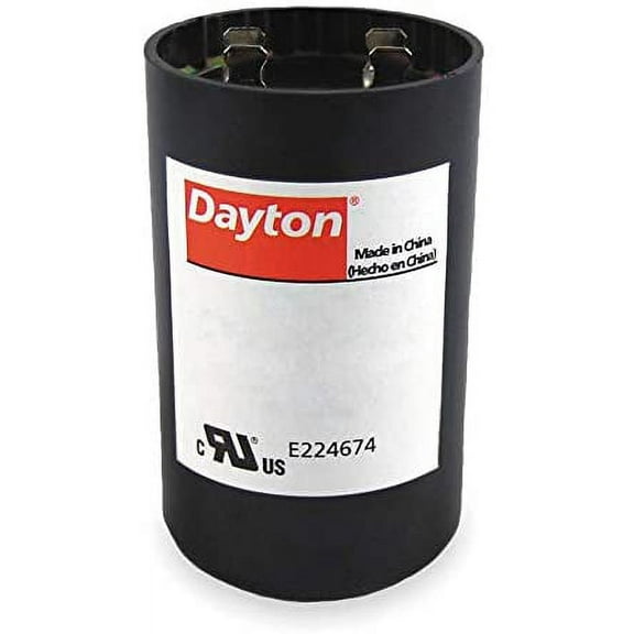 Dayton Motor Start Capacitor, Round 6FLL4