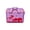 Floral Violet, variant on 2026 New Mini Insulated Tote Bag Lunch Bag Handbag Summer Striped Color Contrast Picnic Bag Portbale Bag