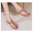 thumbnail image 2 of Zapatos vintage con pedrería con cuentas de flores, suaves y cómodos, 2 of 8