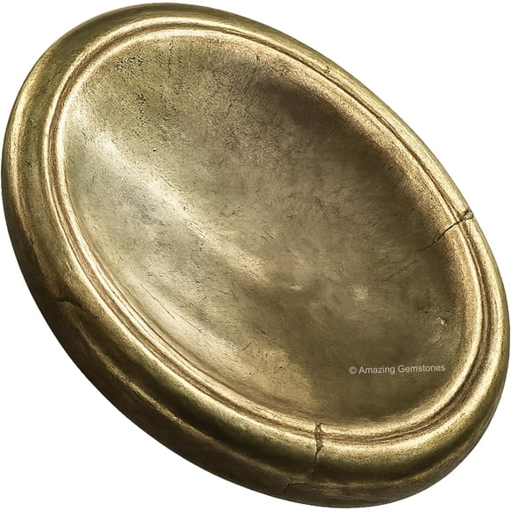 Pyrite Worry Stone Crystals and Healing Stones