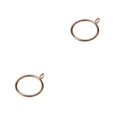 thumbnail image 2 of Ounissouiy 10 ganchos para cortinas, decoración de ventanas colgantes, anillos para cortinas, colgador de Clip, accesorio para cortinas para Oro 2piezas, 2 of 6