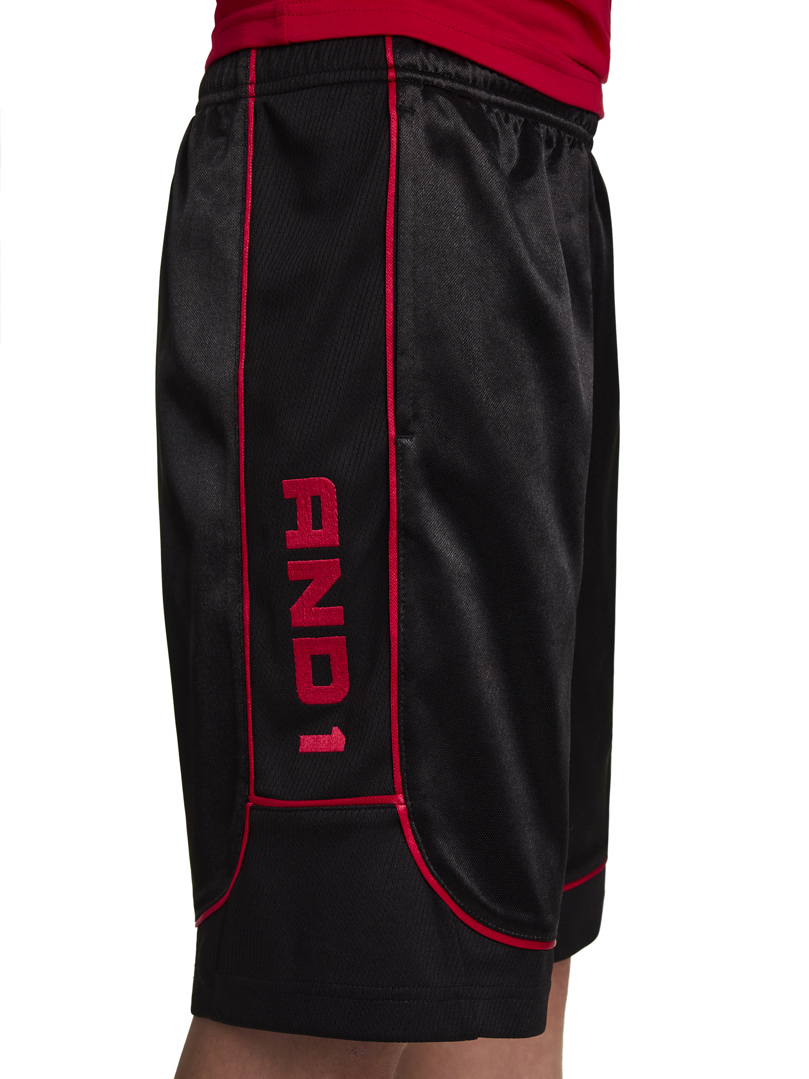 AND1 Boy's All Court Basketball Athletic Shorts, Sizes 4-18