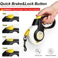 thumbnail image 4 of FIDA AutoBrake Retractable Dog Leash. Advanced Patented Design for Dog Pulling, 16 ft Heavy Duty No Pull Pet Walking Leash for Small Breeds. 360 Tangle Free, Soft Grip, Small Size, 4 of 6