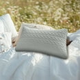 thumbnail image 6 of Waterproof Pillowcase | Oil & Stain Resistant Single Bed Pillow Cover 19x29 Inch | Washable Polyester Pillow Protector for Home, Hotel, & Dorm Use | Spill Proof & Hypoallergenic Bedding, 6 of 6
