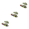 thumbnail image 2 of Minnieouse 1 par de toboganes portátiles para fiestas en la piscina, Picnic, zapatillas de playa con punta abierta, sandalias para interiores y Type1 NO1, 2 of 6
