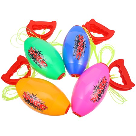 Raindrops 4 Pcs Double Player Ball Pulling Balls Sports Fitness Child