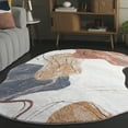 thumbnail image 2 of SAFAVIEH Contour Euanthe Abstract Area Rug, Rust/Ivory, 5'5" x 7'6", 2 of 11