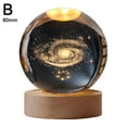 thumbnail image 1 of Personalized Crystal Ball Night Light, Custom 3D Crystal Ball with Name, Personalized Crystal Sphere Engraving Customized Globe Home Decor Accessories Couple Birthday Gift I4F8, 1 of 9