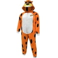 thumbnail image 4 of Cheetos Chester Cheetah Fleece Costume Union Suit, X-Large, 4 of 7