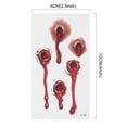 thumbnail image 2 of New Halloween Scar Tattoo Stickers, Super Realistic All Kinds Of Wound Stickers, 2 of 2