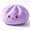 Purple, variant on Guvpev 12 Inch Giant Dumpling Plush Pillow, Cute Steamed Bun Food Plushie with Smile Face, Squishy Squeeze Stress Relief Toy for Adults Office & Couch Decor