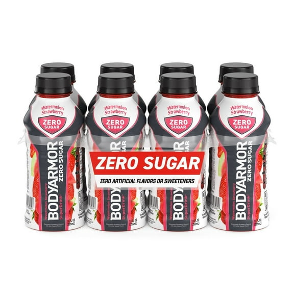 BODYARMOR ZERO Watermelon Strawberry - 8pk/12 fl oz Bottles - Pack of 2