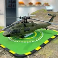 thumbnail image 2 of Helicóptero de Control remoto Wltoys K170 UH-60L helicópteros sin escobillas de 4 canales con giroscopio y luz LED avión duradero juguete para regalo, 2 of 5
