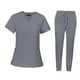 thumbnail image 1 of Uniforme de enfermera,Conjunto de uniforme de enfermera,pantalón largo,parte e inferior del uniforme,Traje de trabajo de enfermera para mujer,ropa de trabajo para spa y peluquería de, 1 of 8