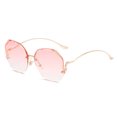 thumbnail image 1 of Gafas de sol degradadas gafas de sol de flores de mariposa gafas de sol de tendencia de moda, hechas de metal, 1 of 5