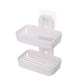 thumbnail image 1 of Clearance! Bathroom Shower Soap Box Dish Storage Plate Tray Holder Case Soap Holder Double, 1 of 3