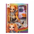 thumbnail image 1 of RAINBOW HIGH Sparkle and Shine - Clementine (naranja) - Muñeca de moda de 11"" con destellos líquidos en las piernas Agítelas para verlas brillar Ideal para niños y niñas de 4 a 12 años, 1 of 5