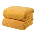 thumbnail image 2 of Xoxingysm Towel Coral Velvet Towel for Adult Daily Use At Home Absorbent Dry Hair Towel That Does Not Hair Beach Towel Strip Patterned Bath Towel 70*140Cm, 2 of 8