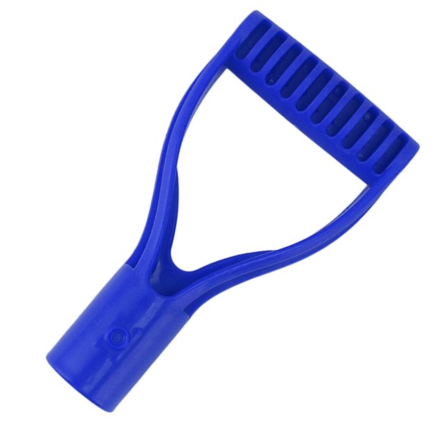 Tool Handle Labor, Saving Ergonomic Shovel Rake Handle Attachment 1.26" Inner Diameter Plastic Spade Snow Shovel Replacement Handle Garden Accessories For Digging Raking Gardening