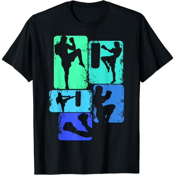 Kickboxing Kickboxer Karate Taekwondo Men Boys Kids T-Shirt