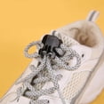 thumbnail image 4 of 20pcs Quick Shoelace Lock Shoe off your shoes Strings Cord Buckle Toggle Stopper Clear, 4 of 9