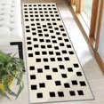thumbnail image 5 of 2x6 FT Kitchen Runner Rugs Non Skid Washable, Faux Wool Rug Runners for Hallways Bathroom Carpet Runner, Soft Indoor Modern Floor Rug for Entryway Laundry Room, 5 of 11