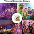 thumbnail image 4 of Colorful Rotating Magic Ball Light Colourful Led Disco Light Bulb Premium Magic Lamp Plug In Disco Ball Light Rgb Strobe, 4 of 5