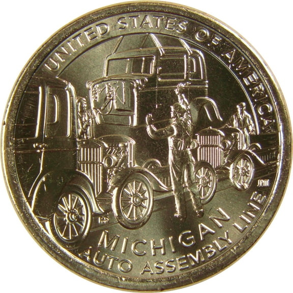 2025 P Auto Assembly Line American Innovation Dollar Uncirculated