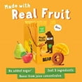 thumbnail image 2 of BEAR Real Fruit Snack Rolls, Mango â€“ 12 Pack (2 Rolls Per Pack) â€“ Gluten Free, Vegan, and Non-GMO â€“ Healthy School And Lunch Snacks For Kids And Adults, 0.7 Ounce, 2 of 3