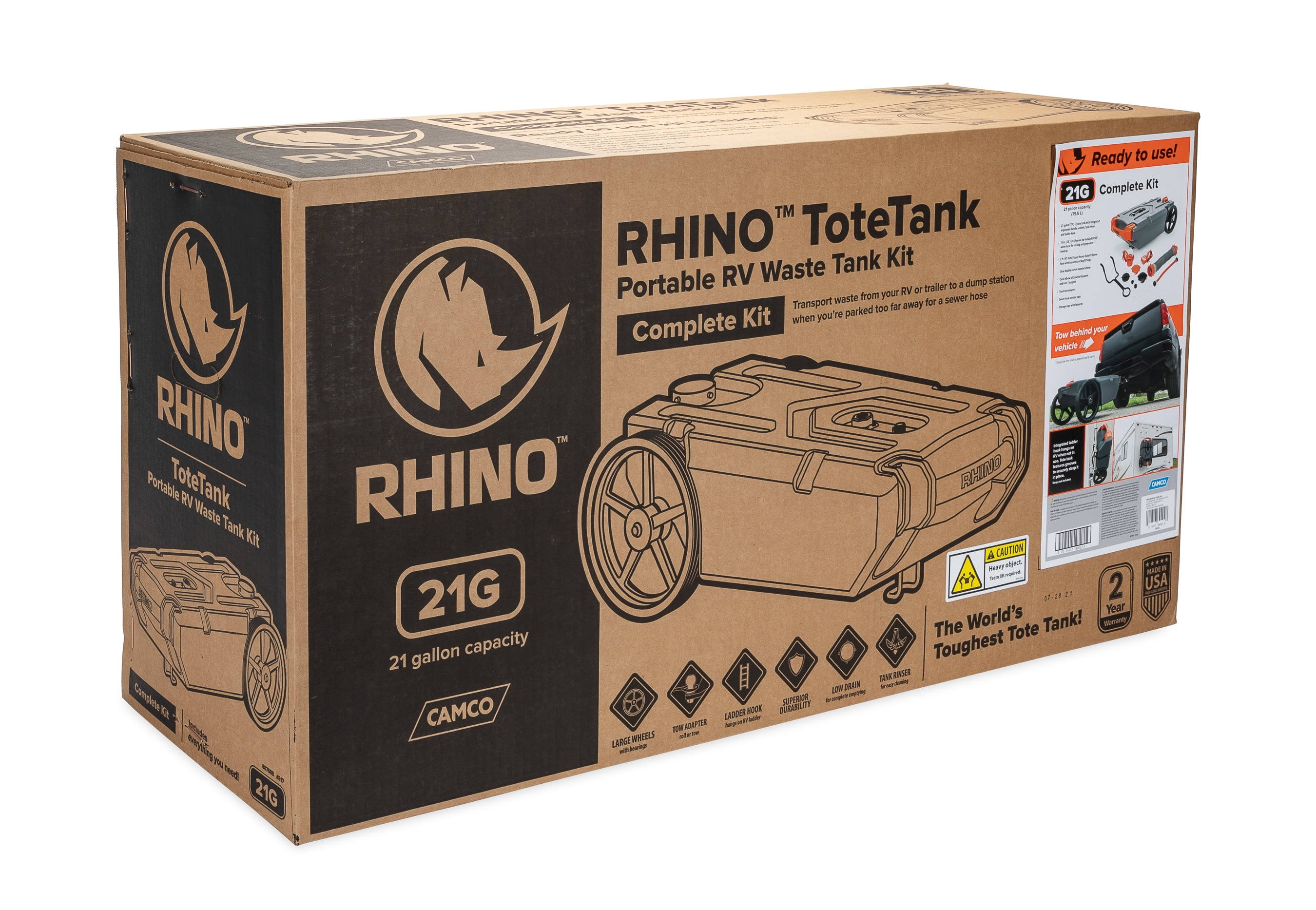 Ronco Plastics 25 Gallon RV Water Tank - R-RV49W