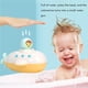 thumbnail image 5 of sweethay Juguete de baño para bebé, juguetes de agua de baño de dibujos animados bonitos interactivos, ducha educativa temprana, suministro Juegos de accesorios de baño Amarillo, 5 of 6