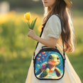 thumbnail image 3 of Jeiento Cute Sea Turtle Small Crossbody Lunch Bag for Kids Age 4-6 Kindergarten Boys Girls Lunchbox Tote School Meal Tote Kit, 3 of 6
