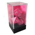 thumbnail image 2 of Chessex 7-Piece Polyhedral Dice Set – Opaque Pink & White for Dungeons & Dragons and Tabletop RPGs, 2 of 2