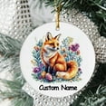 thumbnail image 3 of Red Fox Ornament, Christmas Ornaments 2025, Gift for Red Fox Lovers, Gift for Pet Lovers, Gift for Christmas, Christmas Decorations, 3 of 6
