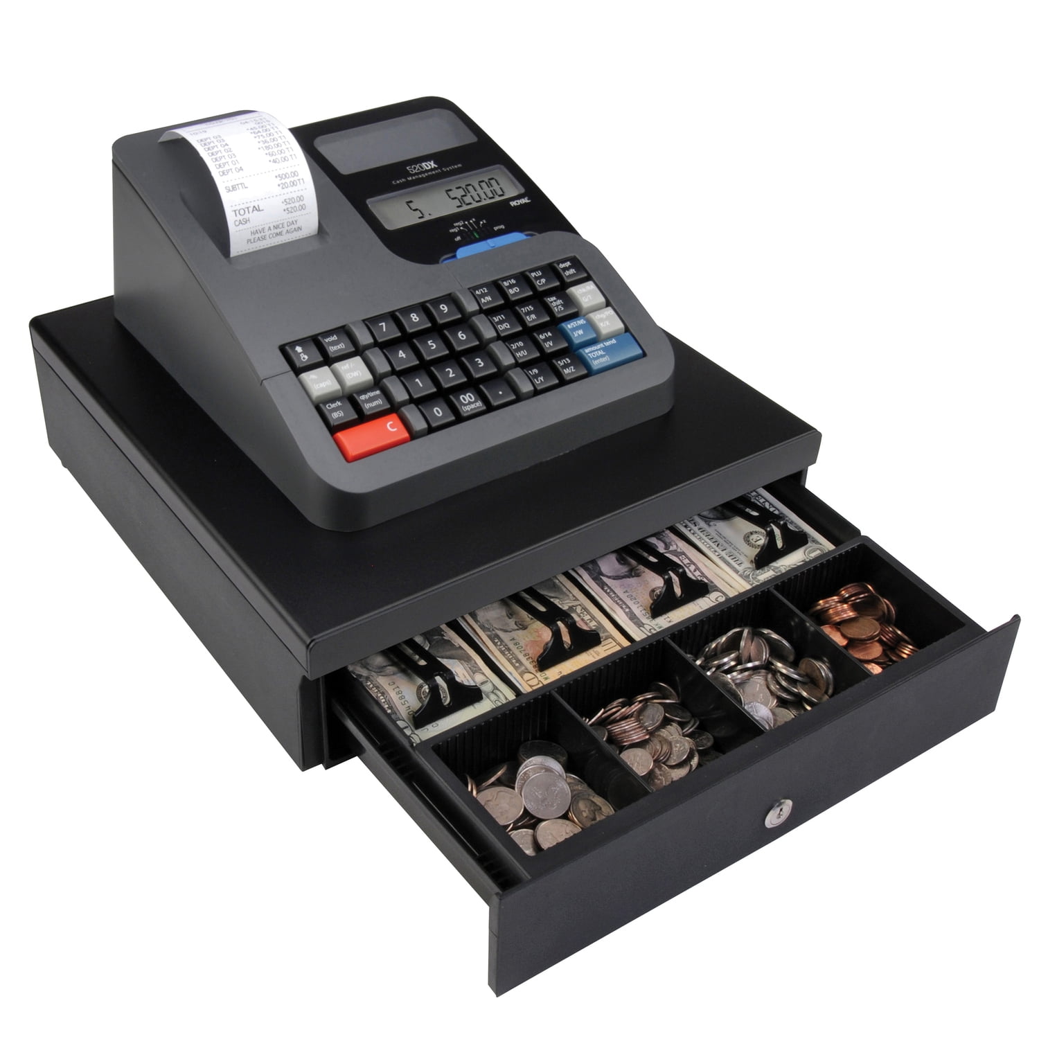 Royal 520DX Electronic Cash Register, 89395UPT