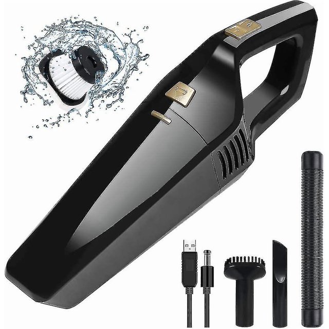 Hand Vacuum Cleaner, Car Vacuum Cleaner 120w, Hand Vacuum Cleaner, Hand Vacuum Cleaner Wet & Dry._Perfect Gift