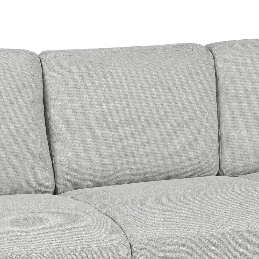 Kadyn Modern 3-Seat Apartment Sofas Couch, Upholstered Sofa with Wood Legs, Futon Sofa for Living Room, Light Gray