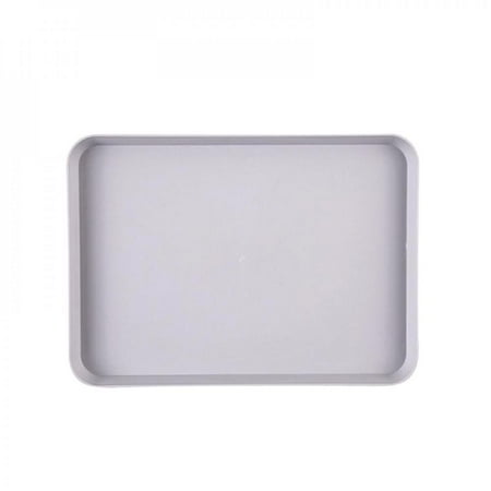 

[Big Clear!]Rectangle Heavy Duty Plastic Tray Serving Platters Food Tray Decorative Serving Trays Wedding Platter Party Trays Party Platters